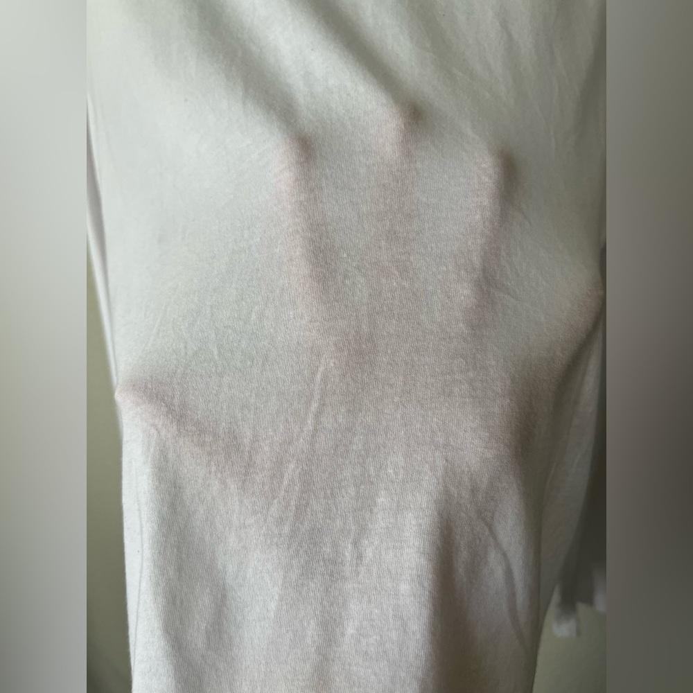 ALO Yoga Activewear Triumph Long Sleeve Tshirt in White Mens Size XL - Picture 9 of 13